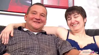 Ugly Old German Couple First Time Threesome with Stranger