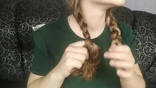 Whip big ass. Latex gloves boobs massage