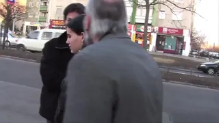 They ask a girl on the street if she agrees to fuck for money