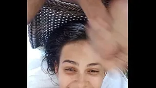 Married bride asks for milk in the face!