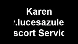 Karen Escort from Monterrey Masturbating