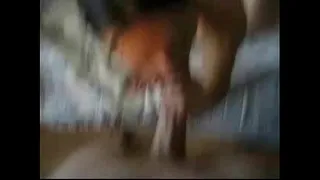 amateur skinny girlfriend giving hot blowjob and balls licking