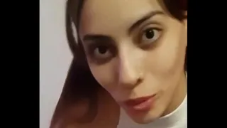 Martina, the famous tiktok girl, inserts a dildo and goes out to try it out on the street
