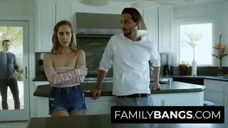 Little Skinny Stepsister with a Hairy Bush Getting Exploded ⭐ FamilyBangs.com
