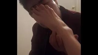 White chick foot worship