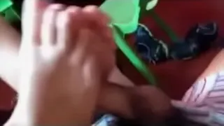 footjob from my girlfriend (Peru)