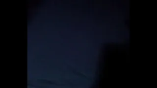 Im getting a Footjob from misty dawn in the dark with the tv on