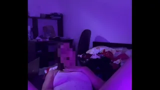 Young French girl masturbates and soaks her bed!