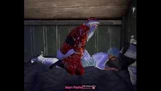 This Christmas Santa used the back door...