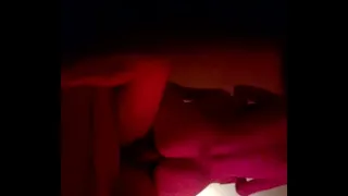 amateur wife rides her foal