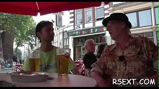 Tattooed older gives irrumation