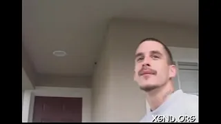 Teen goes wild on his pecker