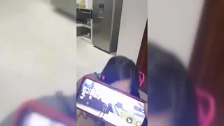 Interrupts Her Boyfriend Doesn't Let Him Play. Home video.