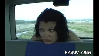 Legal age teenager gets a. in public