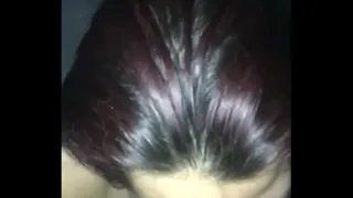Oral sex with a beginner while watching Netflix