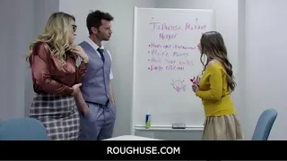 Teen Employees Become Freeuse Fuck Toys During Work - Penelope Kay, Willow Ryder