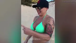 I went to the beach with my husband and two friends - Lots of partying and sex!!