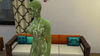 I fuck A monster girl on Halloween