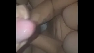 my wife starts to masturbate me until I have to fuck her