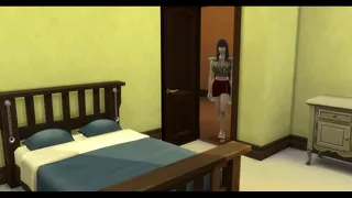 Bad Stepson Epi 4 naruto finds hinata masturbating and arrives and they both fuck her hard in the ass as she likes