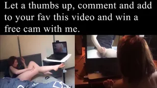 He cums for me on cam
