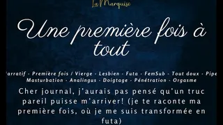 A first time for everything - French audio porn futa