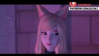 KDA Girls Best Group Fuck | Premium LOL Porn 4k