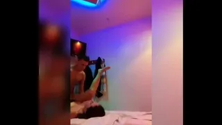 Jofiel fucking a brunette whore who sucks pija