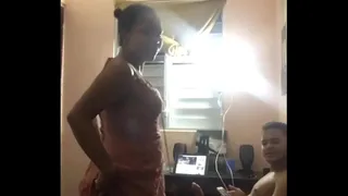 My friend's wife runs away and comes to my house to fuck