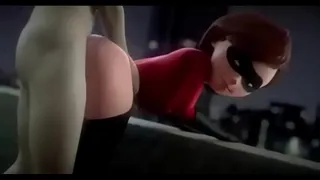 the elastic girl fucked hard