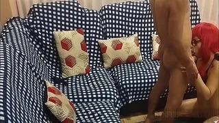 stepmom gets fucked when cleaning by perverted stepson
