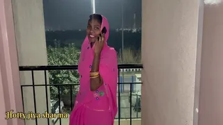When Step father left step mom then step son fucked her step mom Big ass and pussy on karwa chauth