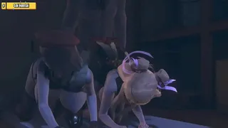 Hentai 3D - Fucking 2 beautiful girls with big breasts
