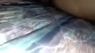 Fucking a Thai girl's pussy until he cums all over her clit.