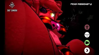 FNAF Night Club [ sex game parody PornPlay ] Ep.15 private sex show with the eye patch furry girl