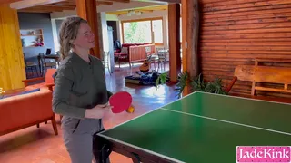 Stepsister Strip Pong Game With Stepbrother