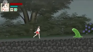 Cute ninja lady in aikagura hentai ryona game video