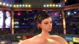 Strip Fighter 6, Juri VS Chun-Li