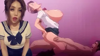 He likes others to fuck his wife - Reacting to Hentai Tsuma ga Kirei 1