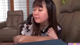 Hot japan girl Sakura Nozomi receive jizz