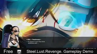 Steel.Lust.Revenge. Gameplay (free game itchio) Visual Novel, Action, Adventure