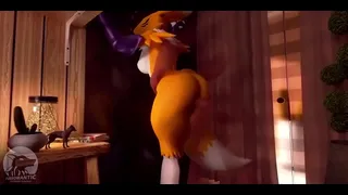 Furries fucking to the beat