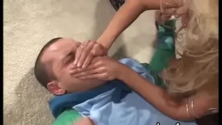 Lewd beauty enjoys sex action
