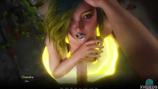 Hot blowjob from Chandra - Misterdoktor gameplay CoBD
