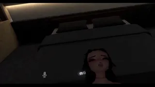 Teen Virgin gets fucked by Big White Cock (vrchat)