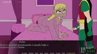 Parody game of Jovem Titas ep 19 Oral da Novinha Vilã and first anal of Estelar