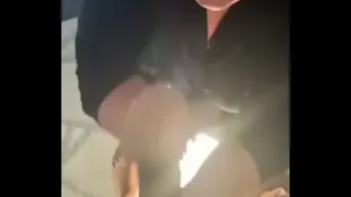 Gagging on BIG Black DICK