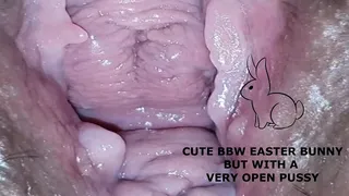 What a cunt of this bbw easter bunny