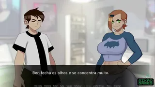 Ben 10 parody game - Fucking your friend's hot cousin