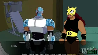 Teen Titans parody game ep 20 I need to defeat Fighter Pantha